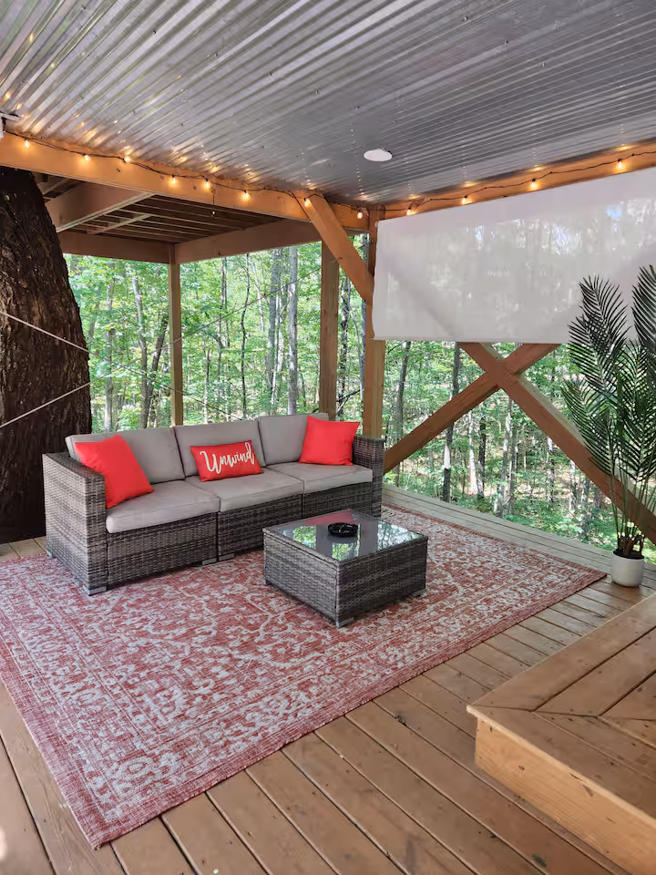 Mountainburg Lakeview Cabin — 500 sq ft on wooded acreage — photo 5