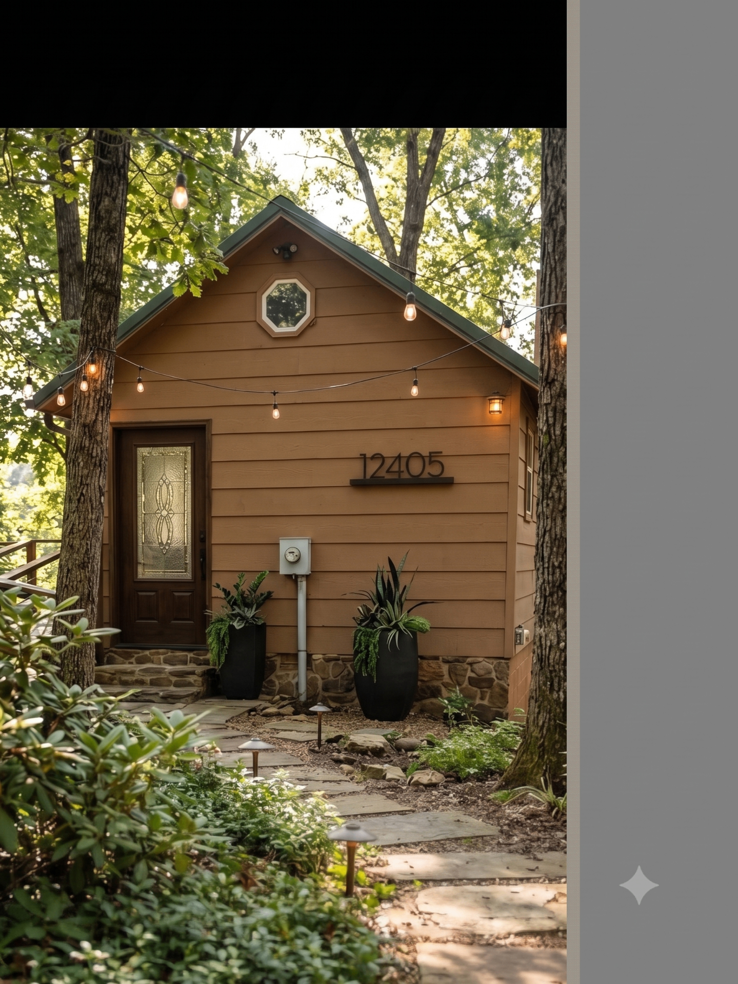 Mountainburg Lakeview Cabin — 500 sq ft on wooded acreage